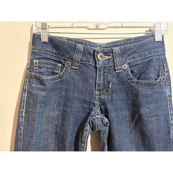 GUESS Jeans Women Size 27 Bootcut‎ Dark Wash Denim Pants - Picture 2 of 8